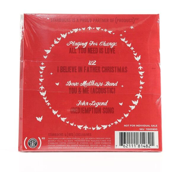 All You Need Is Love [Starbucks] (CD, 2009 Starcon) NEW SEALED U2, Dave Matthews - Picture 2 of 6